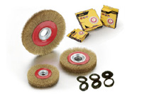 Crimped Wire Wide Face Wheel Brush